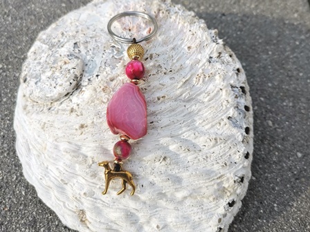 Schlüsselanhänger Anhänger Windhund